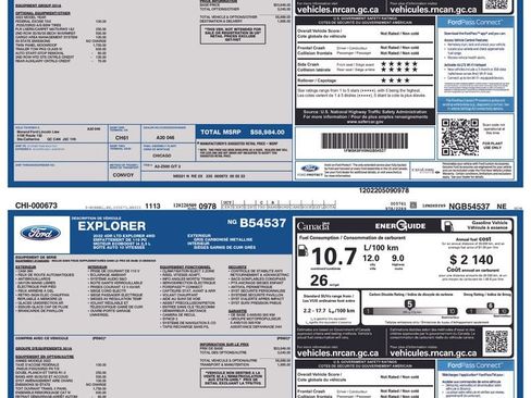 Used 2022 Ford Explorer Limited w/ Class IV Trailer Tow Package image 26