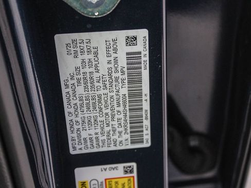 Certified 2025 Honda CR-V EX image 29