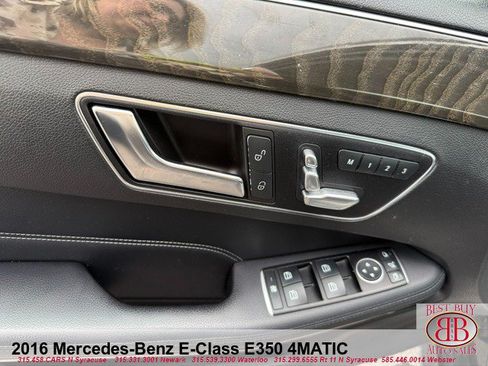 Used 2016 Mercedes-Benz E 350 4MATIC Sedan image 15