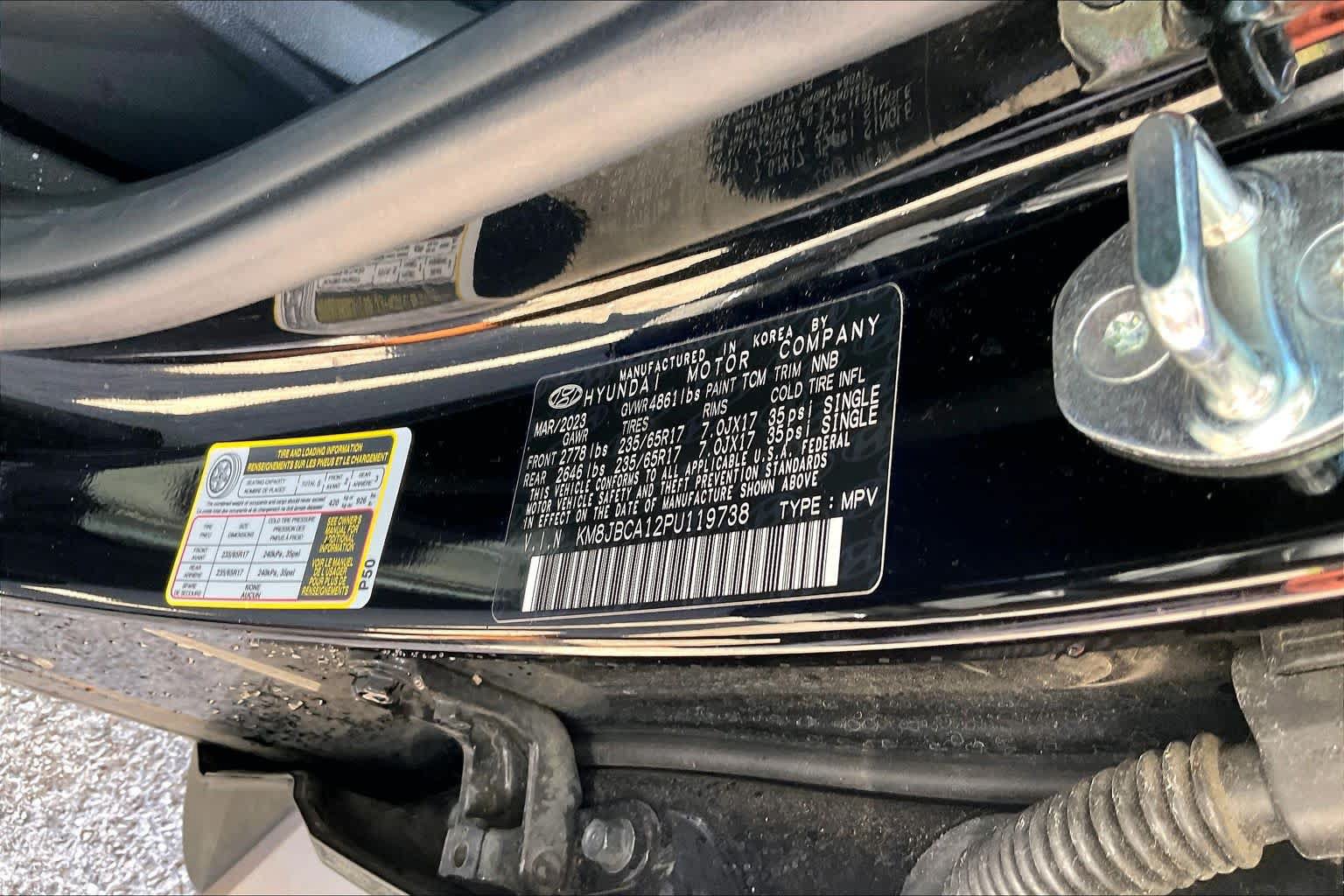 Certified 2023 Hyundai Tucson Blue AWD/4WD image 58