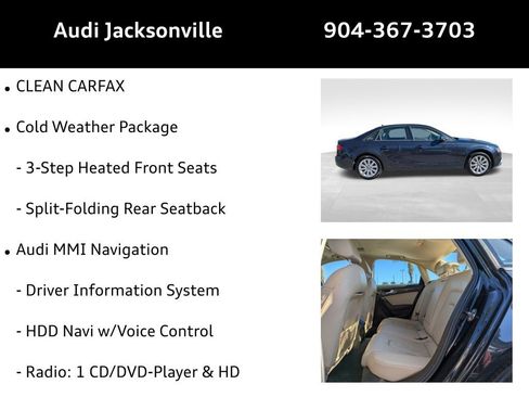 Used 2014 Audi A4 2.0T Premium w/ Audi MMI Navigation image 9