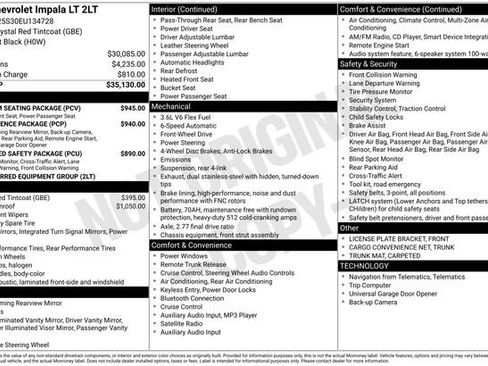 Used 2014 Chevrolet Impala LT w/ Premium Seating Package image 43