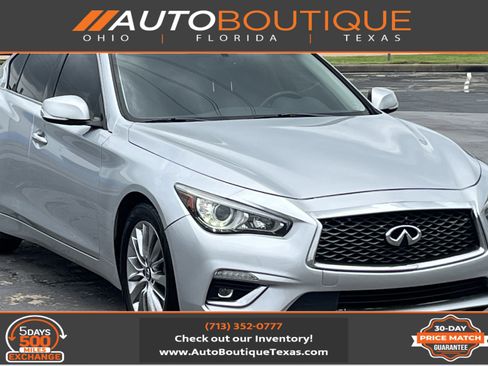 Used 2020 INFINITI Q50 Luxe RWD image 1