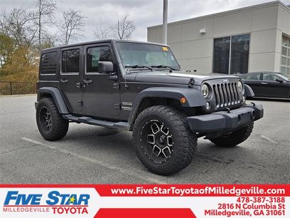 Used 2017 Jeep Wrangler Unlimited Sport w/ Quick Order Package 24S