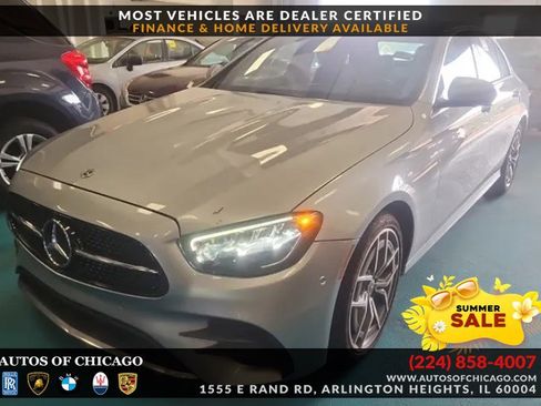 Used 2021 Mercedes-Benz E 350 4MATIC Sedan image 1