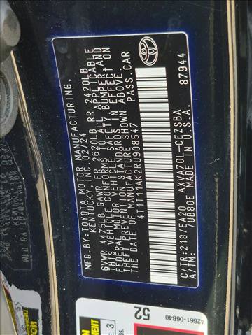 Used 2024 Toyota Camry SE w/ Convenience Package FWD image 17