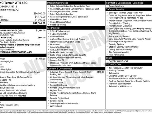 Used 2023 GMC Terrain AT4 w/ Infotainment Package II AWD/4WD image 5