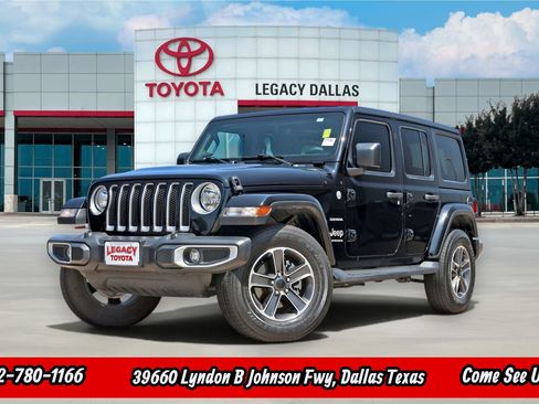 Used 2023 Jeep Wrangler Unlimited Sahara AWD/4WD image 1