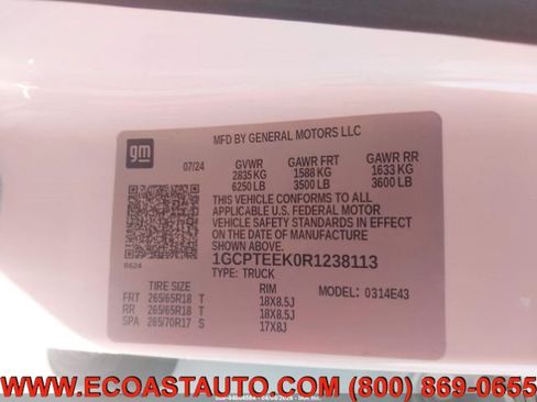 Used 2024 Chevrolet Colorado Trail Boss w/ Advanced Trailering Package AWD/4WD image 15