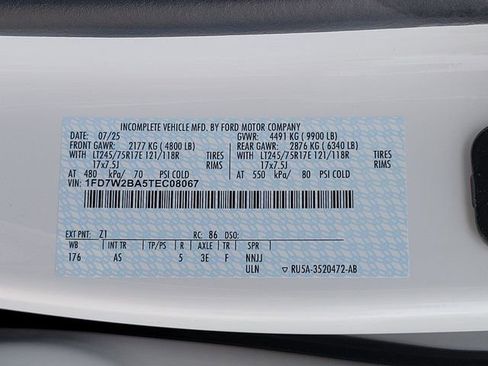 New 2026 Ford F250 XL w/ XL Chrome Package image 13