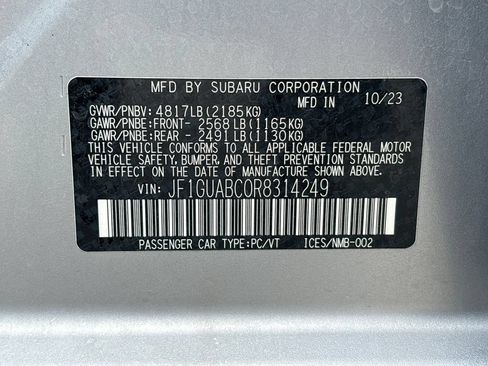Used 2024 Subaru Impreza 2.0i w/ Popular Package #1A AWD/4WD image 32