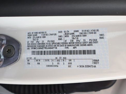 Used 2024 Ford Escape ST-Line Select w/ Tech Pack #1 image 57