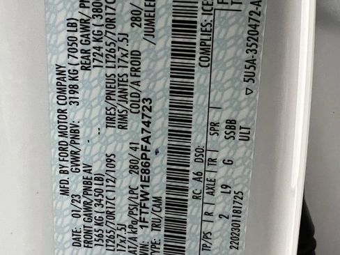 Used 2023 Ford F150 XLT w/ Equipment Group 301A Mid image 70