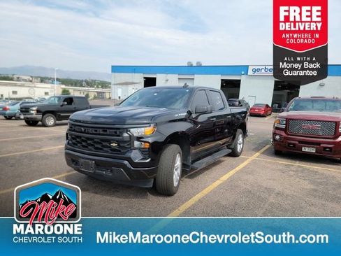 Certified 2024 Chevrolet Silverado 1500 Custom AWD/4WD image 1