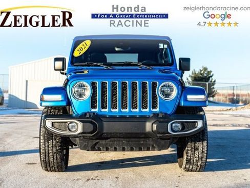 Used 2021 Jeep Wrangler Unlimited Sahara w/ Cold Weather Group image 2