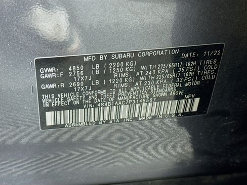 Used 2023 Subaru Outback AWD/4WD image 37