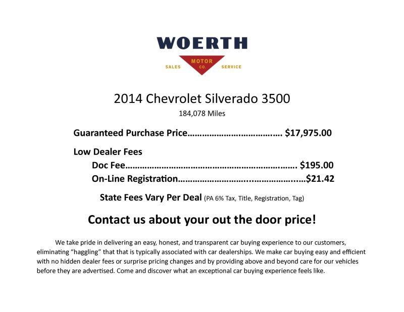 Used 2014 Chevrolet Silverado 3500 LTZ w/ LTZ Plus Package AWD/4WD image 3