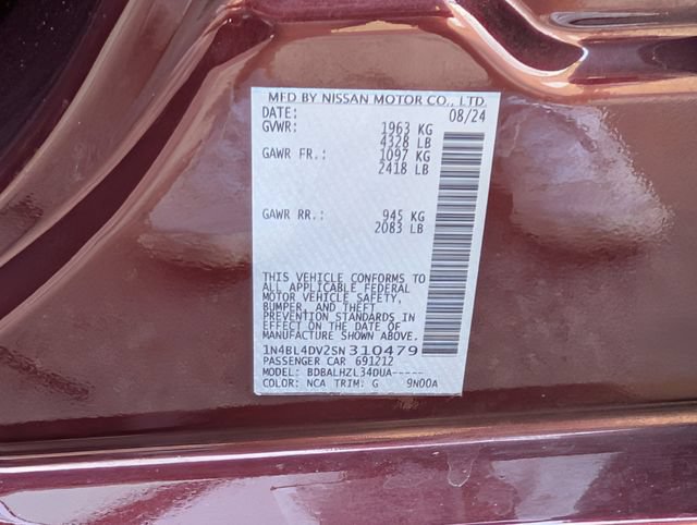 Used 2025 Nissan Altima 2.5 SV FWD image 32