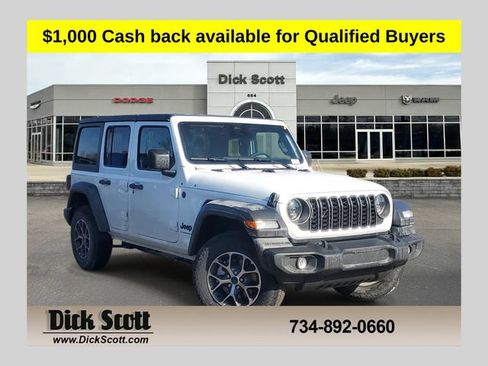 New 2026 Jeep Wrangler Unlimited Sport AWD/4WD image 1