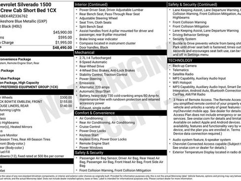 Used 2024 Chevrolet Silverado 1500 Custom RWD image 6