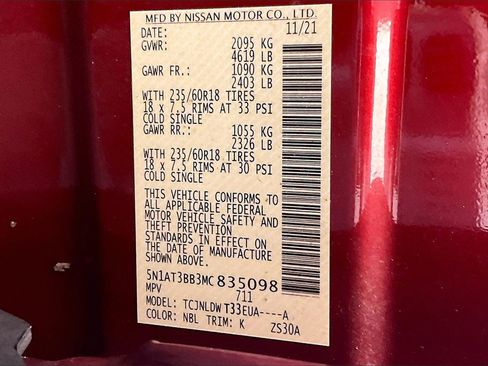 Certified 2021 Nissan Rogue SV image 30