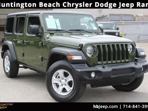 Used 2022 Jeep Wrangler Unlimited Sport AWD/4WD image 1