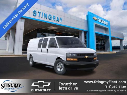 New 2024 Chevrolet Express 3500 Extended w/ Driver Convenience Package RWD image 1