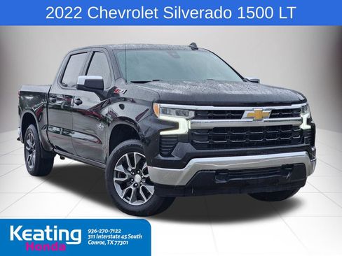 Used 2022 Chevrolet Silverado 1500 LT w/ Z71 Off-Road Package AWD/4WD image 1