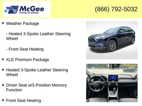 Used 2025 Toyota RAV4 XLE Premium w/ Weather Package AWD/4WD image 8