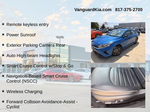 Certified 2023 Kia Forte GT-Line w/ GT-Line Premium Package FWD image 12