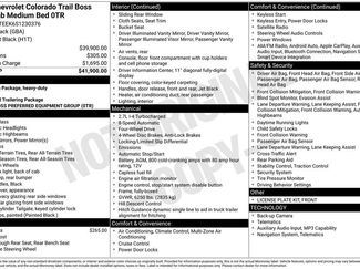 Used 2025 Chevrolet Colorado Trail Boss video 5