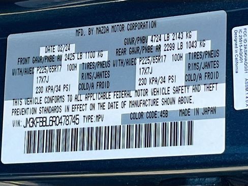 Used 2024 MAZDA CX-5 AWD 2.5 S image 32