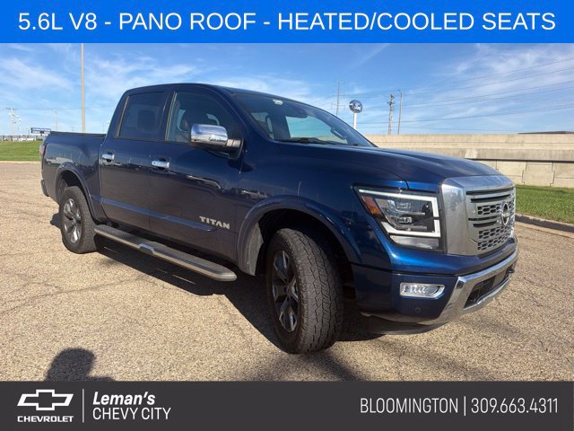 Used 2023 Nissan Titan Platinum Reserve w/ Moonroof Package AWD/4WD image 1