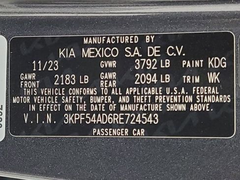 Used 2024 Kia Forte GT-Line w/ GT-Line Premium Package FWD image 33