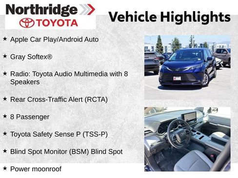 Certified 2026 Toyota Sienna XLE FWD image 2