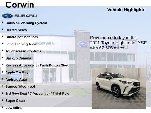 Used 2021 Toyota Highlander XSE image 6