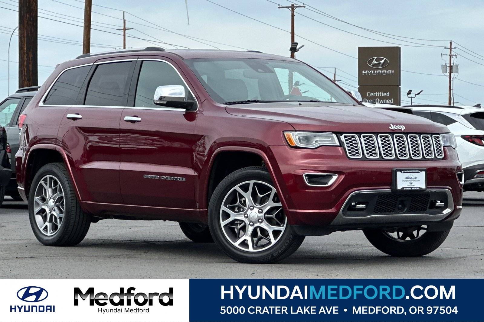 Used 2020 Jeep Grand Cherokee Overland AWD/4WD image 1