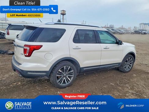 Used 2018 Ford Explorer Platinum AWD/4WD image 4
