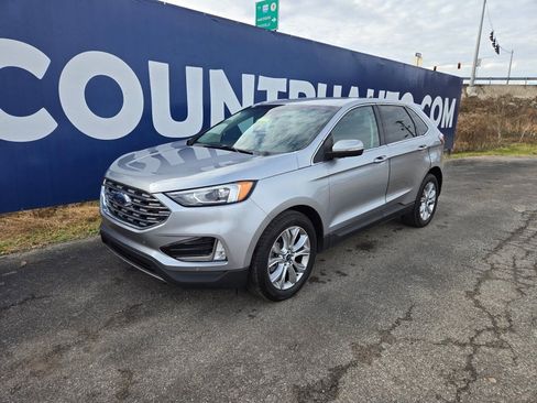 Used 2021 Ford Edge Titanium w/ Cargo Accessory Package image 3