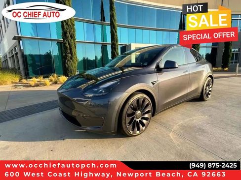 Used 2024 Tesla Model Y Performance AWD/4WD image 1