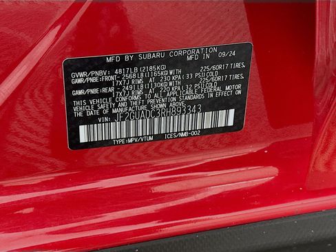 Used 2024 Subaru Crosstrek 2.0i Premium image 12