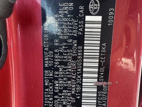 Used 2010 Toyota Camry SE image 28