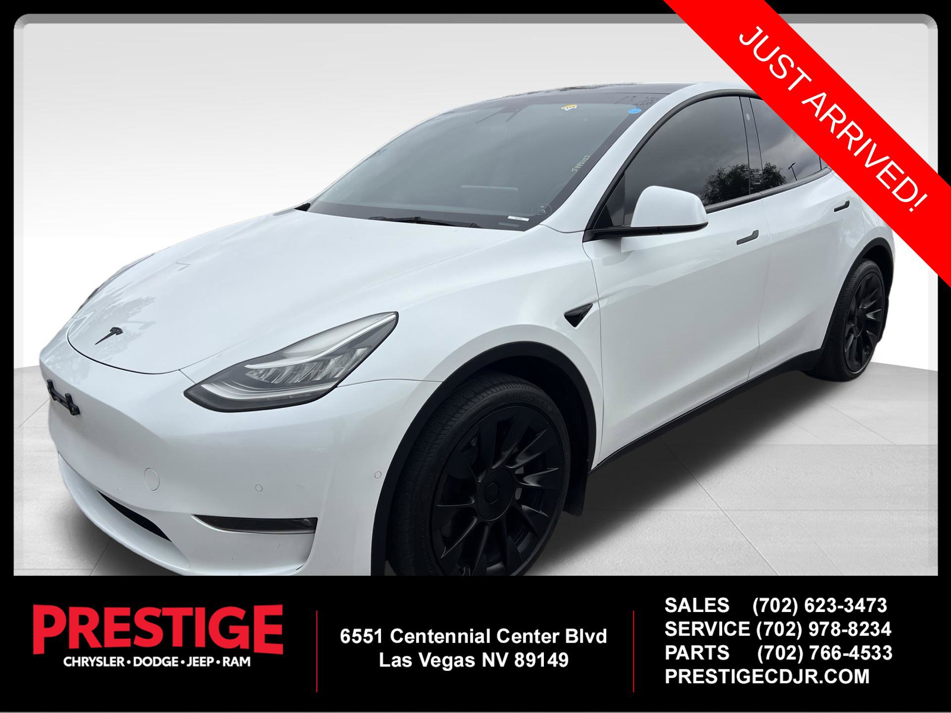 Used 2021 Tesla Model Y Long Range AWD/4WD image 1