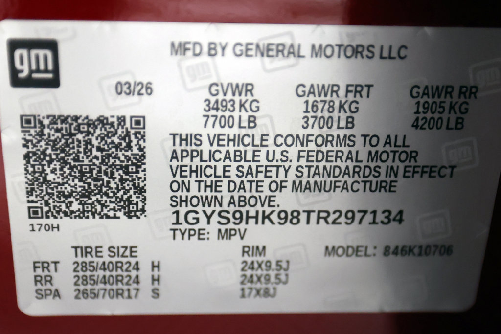 Used 2026 Cadillac Escalade V AWD/4WD image 56