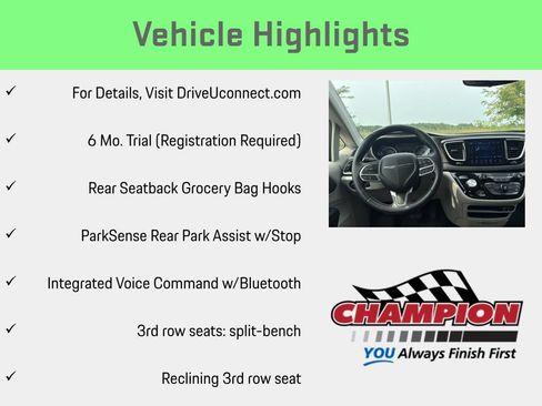 Used 2017 Chrysler Pacifica Touring-L w/ Tire & Wheel Group FWD image 24
