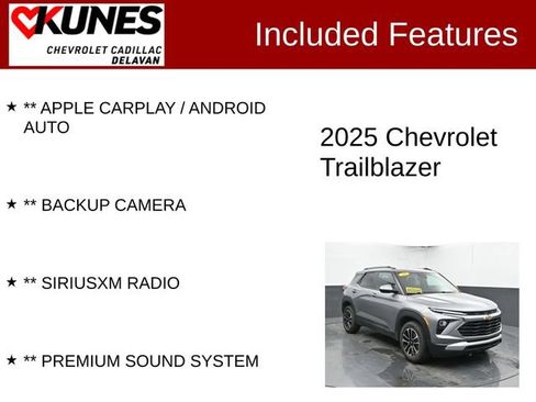 Used 2025 Chevrolet TrailBlazer LT AWD/4WD image 3