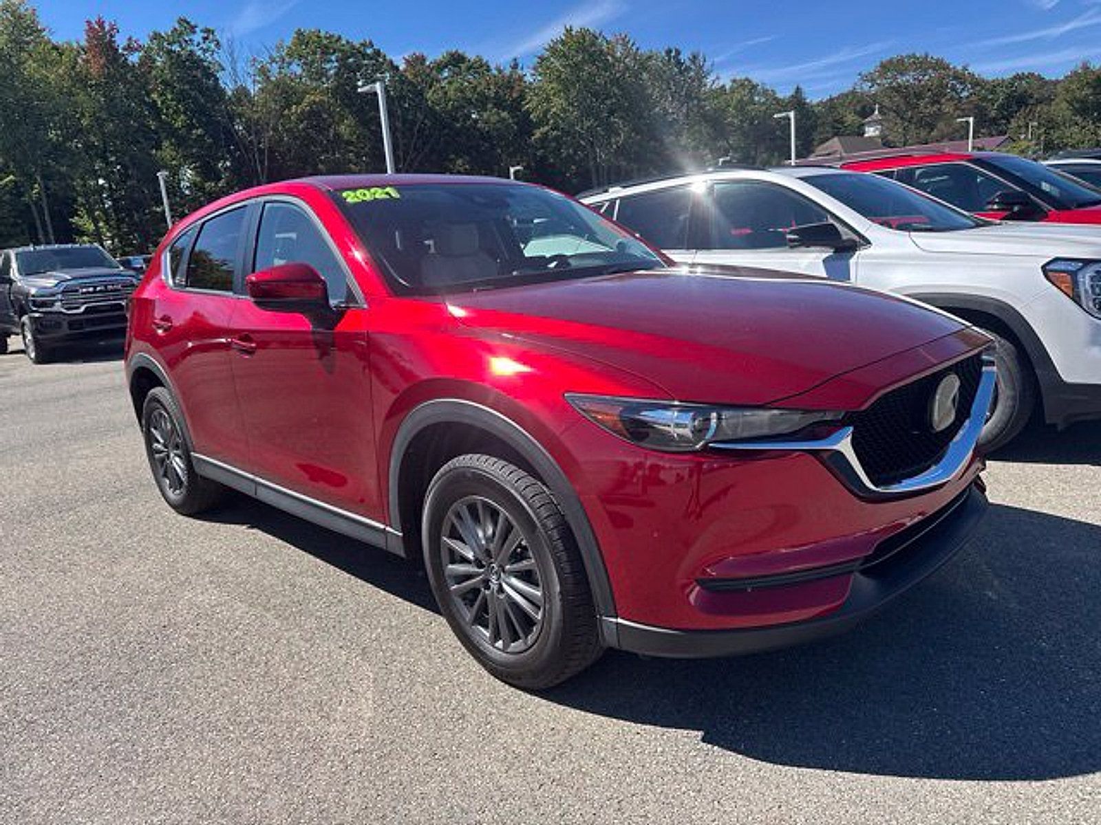 Used 2021 MAZDA CX-5 Touring w/ Touring Preferred SV Package AWD/4WD image 2