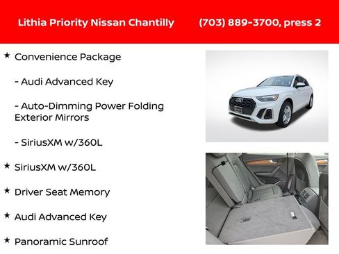 Used 2023 Audi Q5 2.0T Premium w/ Convenience Package AWD/4WD image 12