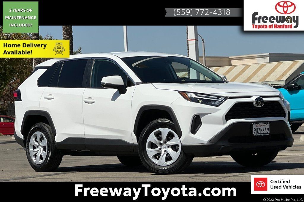 Certified 2025 Toyota RAV4 LE FWD image 1