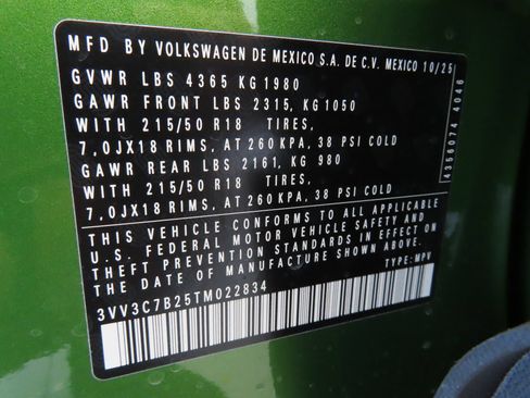 Used 2026 Volkswagen Taos SE FWD image 28